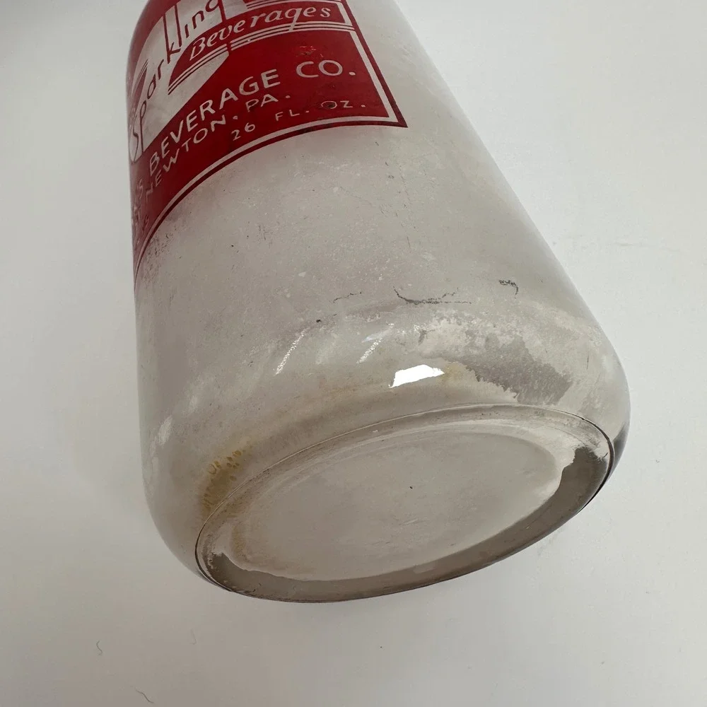 Franks Beverage Co. vintage glass